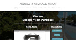 Desktop Screenshot of centervilleelementary.org